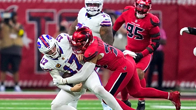 Josh Allen throws interception in final seconds to seal Bills' 23-19 loss to Texans