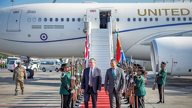 Leaders arrive for a first African G20 summit overshadowed by a rift between the host and the US