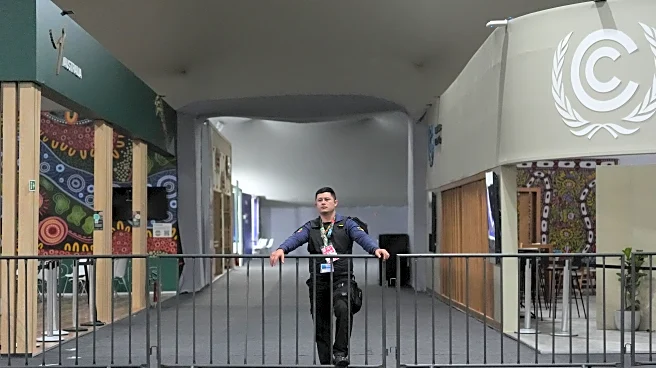 Brazil's final text proposal at UN climate talks draws fire as weak — after a real fire at the COP30