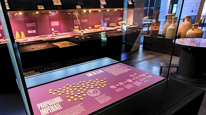 2 robbers overpower a guard and steal dozens of ancient gold coins from a Swiss museum