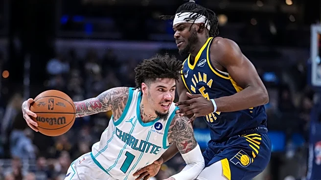 LaMelo Ball says he loves playing for the Hornets and denies reports that he's frustrated