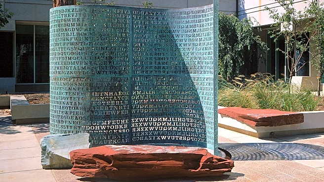 Info to decipher secret message in Kryptos sculpture at CIA headquarters sells for close to $1M