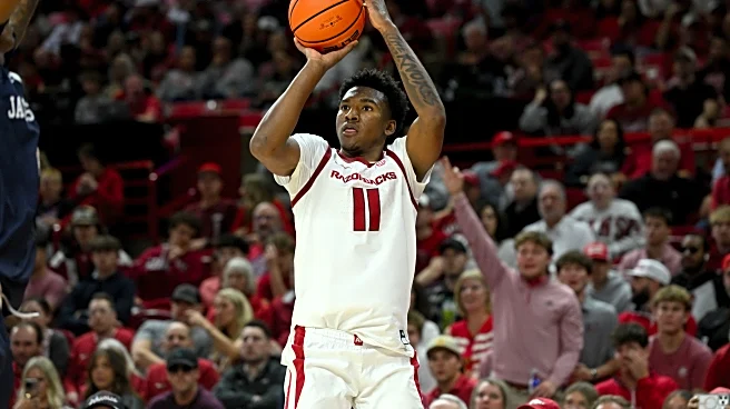 Ewin scores 21 as No. 21 Arkansas routs Jackson State 115-61 for highest point total since 2015