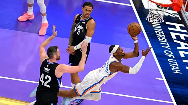 Gilgeous-Alexander scores 31 points, Thunder use big 3rd quarter to race past Jazz 144-112