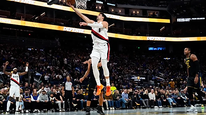 Avdija, Clingan get double-doubles as Trail Blazers beat Warriors 127-123
