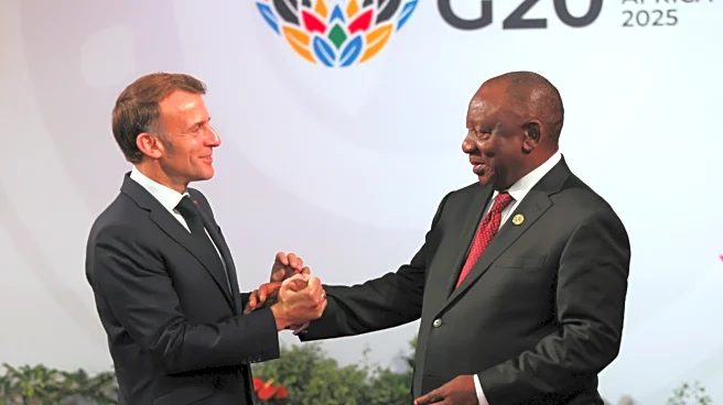 South Africa says a declaration was adopted at the start of the G20 summit despite US opposition