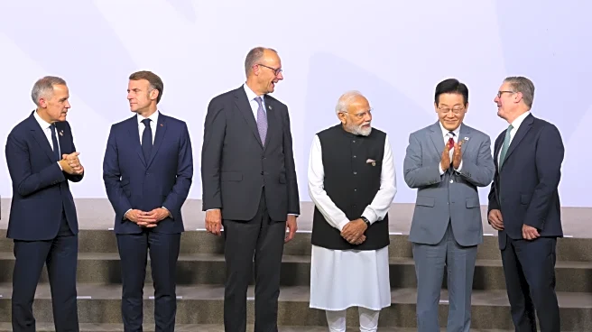 Leaders adopt a declaration at the start of South Africa's G20 summit despite US opposition