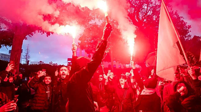 Hundreds protest in Tunisia over president's escalating crackdown on freedoms