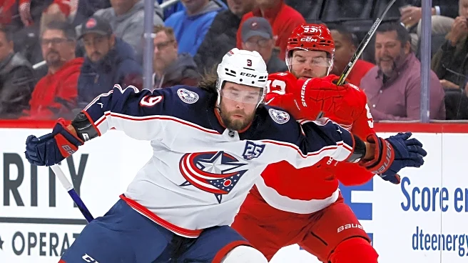 Alex DeBrincat scores in overtime as the Red Wings beat the Blue Jackets 4-3