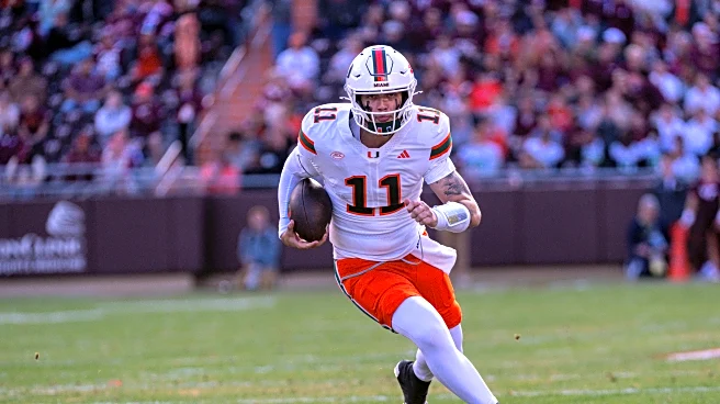 Beck's 4 TD passes carry No. 14 Miami past Virginia Tech, 34-17