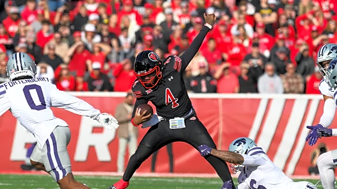 Devon Dampier leads No. 13 Utah's rally for wild 51-47 win over Kansas State