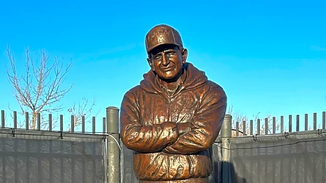 Former players donate bronze statue of late Colorado coach Bill McCartney, located on practice field