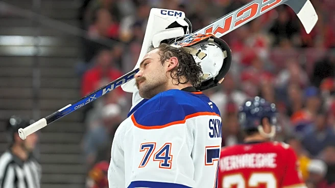 Oilers end winless streak with a 6-3 victory over the Panthers in Cup rematch