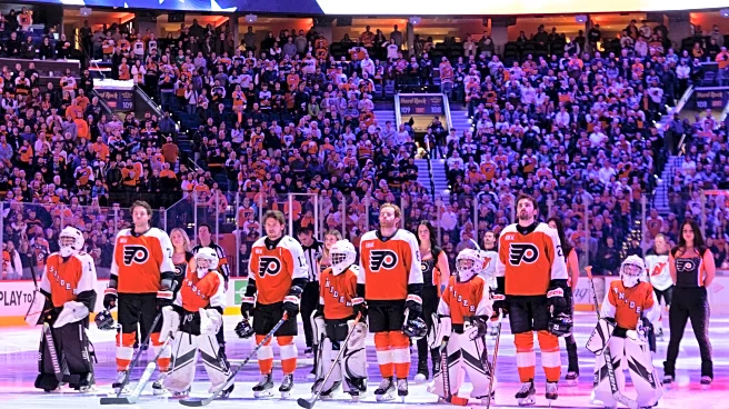 Flyers set franchise record with 3 goals in 26 seconds and beat Devils 6-3 on Bernie Parent Tribute