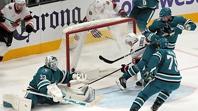 Tim Stutzle's goal in 3rd period lifts the Senators to a 3-2 victory over the Sharks