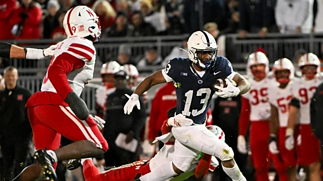 Allen becomes Penn State's career rushing leader as Nittany Lions pound Cornhuskers 37-10