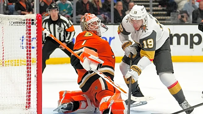 Cutter Gauthier capitalizes on Mitch Marner's mistake to give Ducks 4-3 OT win over Golden Knights