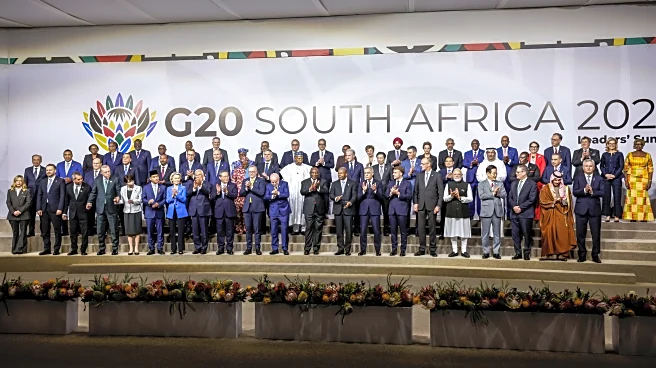 Developing nations push for climate action and debt relief at G20 summit in South Africa
