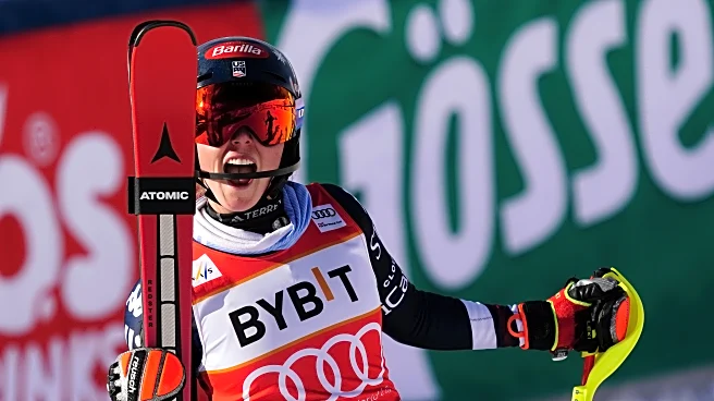 US ski star Shiffrin wins 2nd straight World Cup slalom of Olympic season