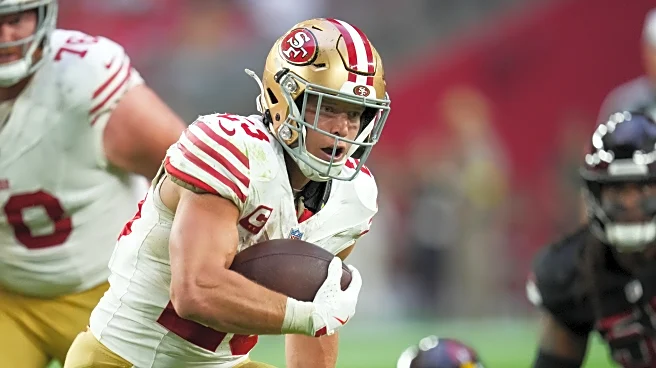 McCaffrey's dual-threat ability transforms 49ers' offense headed into game vs. Panthers