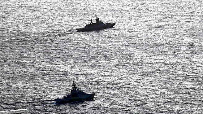 UK navy intercepts Russian corvette and tanker as Moscow steps up naval activity