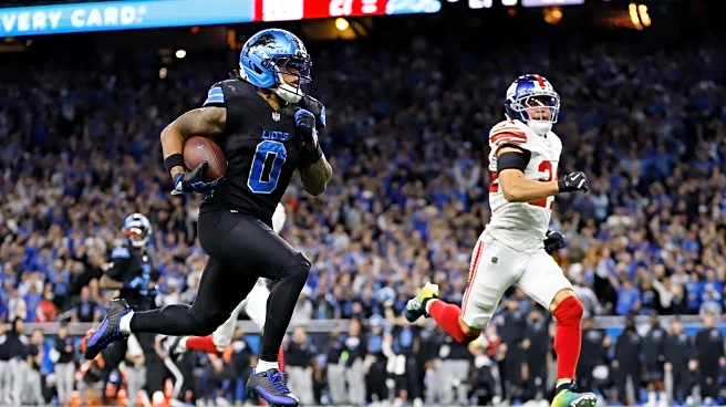 Jahmyr Gibbs rescues Lions with long TD run in OT for 34-27 win over Giants