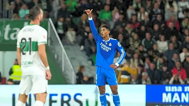 Real Madrid's winless streak continues with 2-2 draw at Elche, Bellingham gets late equalizer