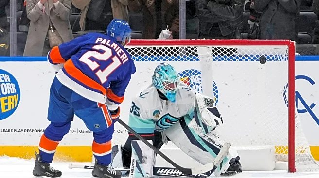 Horvat, Palmieri score in shootout to back Rittich in Islanders' 1-0 victory over Kraken