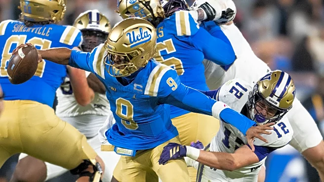 UCLA QB Nico Iamaleava is day to day with neck spasms ahead of of USC rivalry game