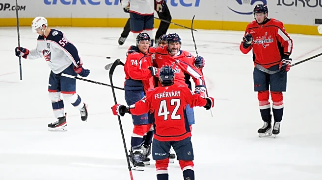 Chychrun scores twice to lift Capitals over Blue Jackets 5-1