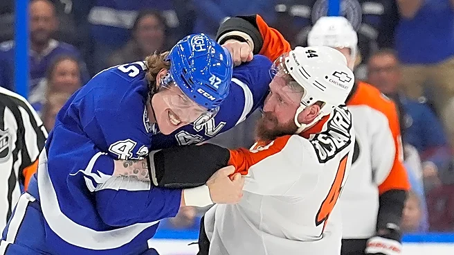 Vasilevskiy makes 20 saves, Hagel has 2 goals and an assist in Lightning's 3-0 win over Flyers