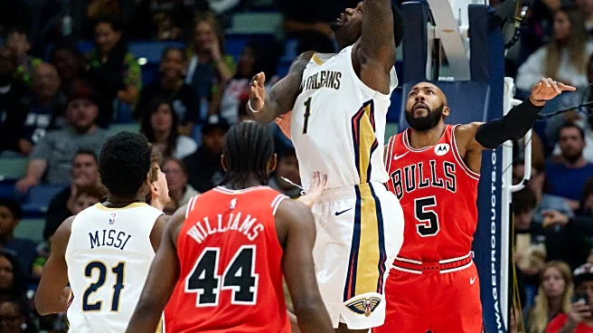 Zion Williamson scores 29 and the Pelicans end a 9-game skid with a 143-130 win over the Bulls