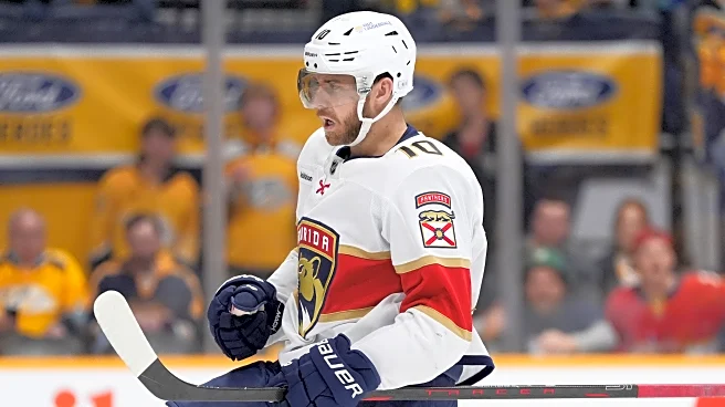 Greer's two goals, assist lead Panthers over reeling Predators 8-3