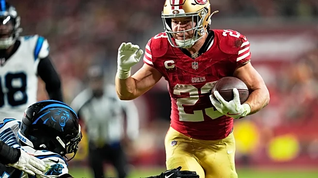 Christian McCaffrey's big night leads 49ers to 20-9 victory over Panthers