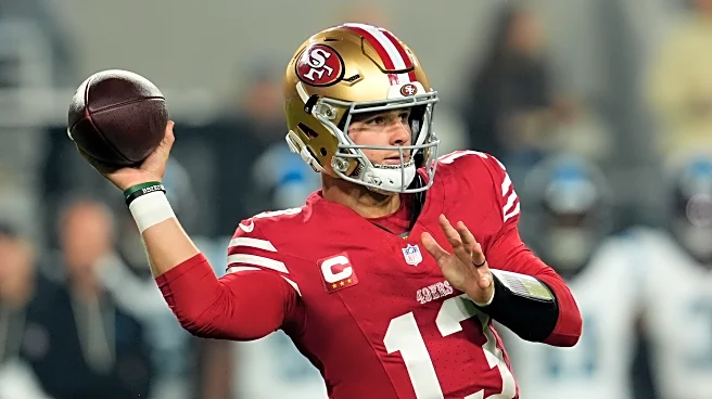 49ers defense shines as Purdy's 3 interceptions nearly derail win over Panthers