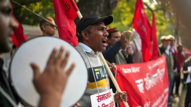 Trade unions in India stage nationwide protests against new labor codes