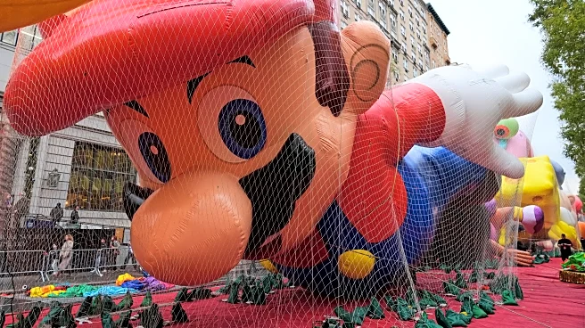 A welcome form of inflation: Balloons take shape for Macy’s Thanksgiving Day Parade