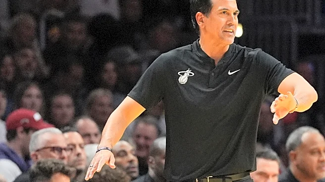 Erik Spoelstra had no idea why he was getting drenched in the locker room. His 800th win was why