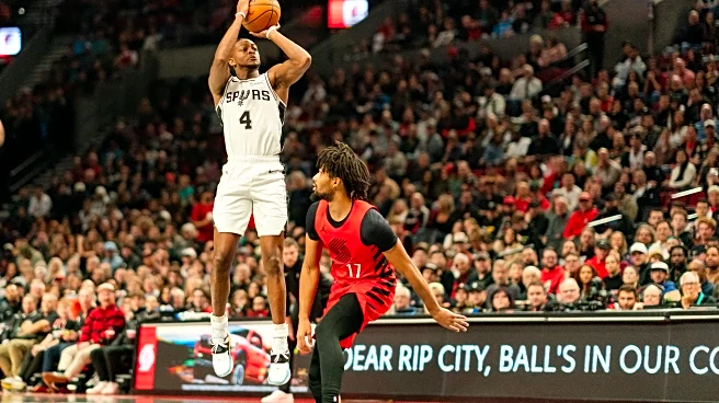 Fox scores 37 points to lead Spurs past Trail Blazers 115-102 in NBA Cup game