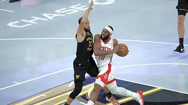 Reed Sheppard scores career-high 31 points as Rockets rally in 2nd half to beat Warriors 104-100