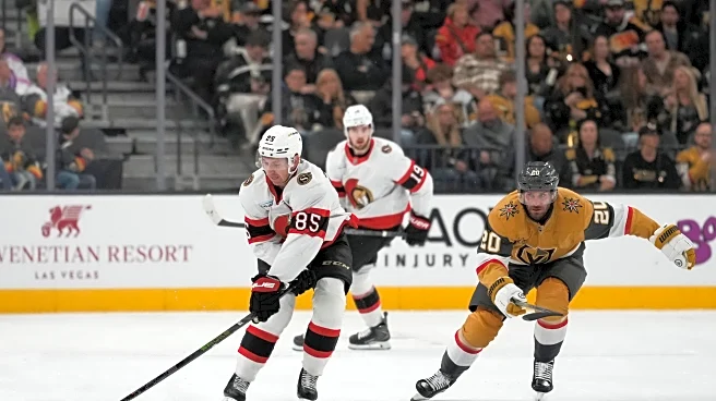 Senators edge Golden Knights 4-3 in shootout for rare victory at Vegas