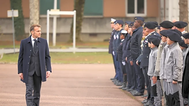 French president unveils new voluntary military service for volunteers aged 18 and 19