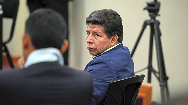 Former Peruvian President Pedro Castillo sentenced for conspiracy