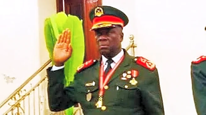 Deposed Guinea-Bissau President Embaló arrives in neighboring Senegal as soldiers name junta leader