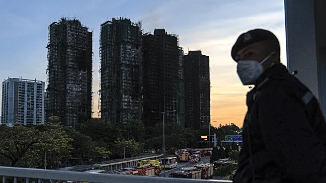 Hong Kong firefighters make final search for survivors after apartment tower blaze kills 94