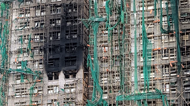 What to know about the apartment tower fire in Hong Kong