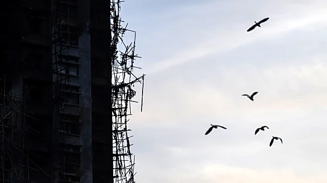 Bamboo scaffolding helped build Hong Kong's skyline, but a deadly fire may hasten its end