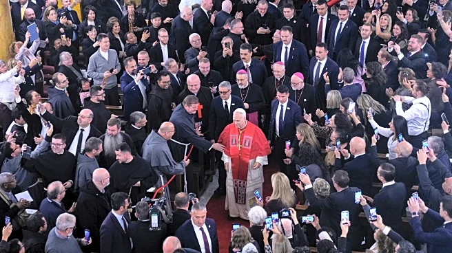 Pope Leo XIV receives enthusiastic welcome from Turkey's Catholics as he opens key day in first trip