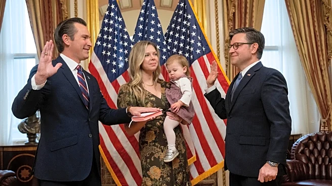 Republican Matt Van Epps is sworn in as the newest House member days after winning election