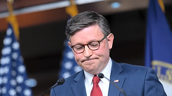 Speaker Johnson pleads with Republicans to keep concerns private after tumultuous week